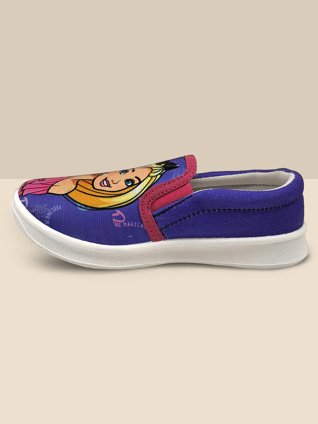 Barbie Purple Canvas For Kids Girls