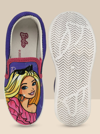 Barbie Purple Canvas For Kids Girls