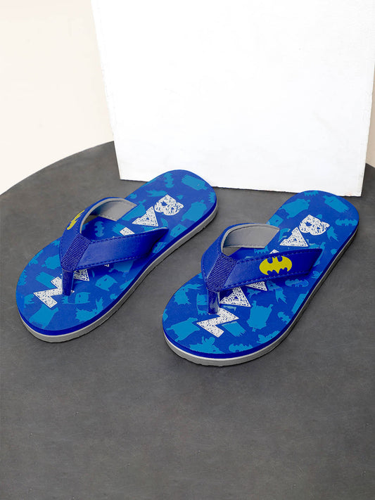 Batman Blue Flip-Flops For Kids Boys