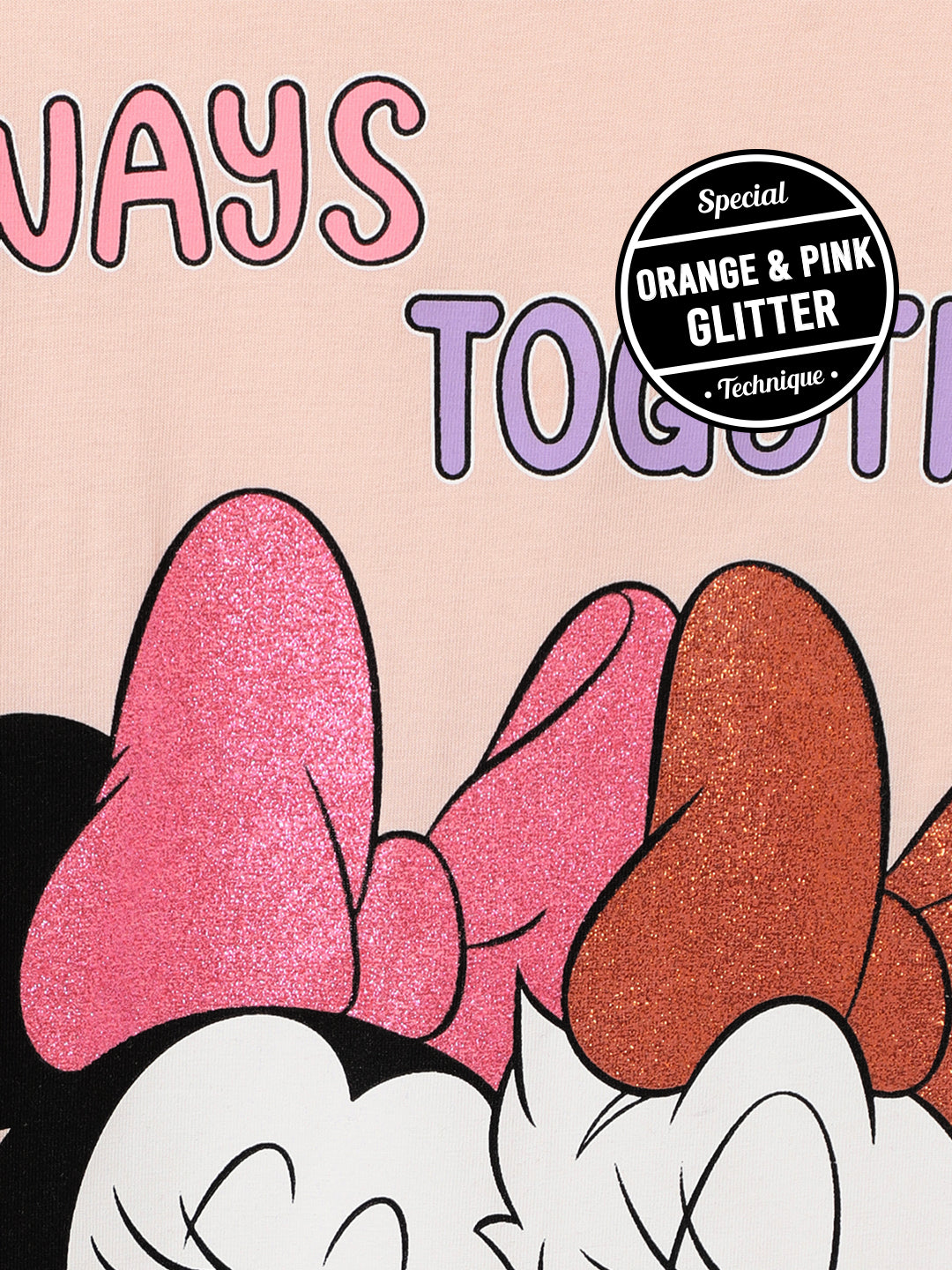 Mickey & Friends Pink Tshirt For Girls