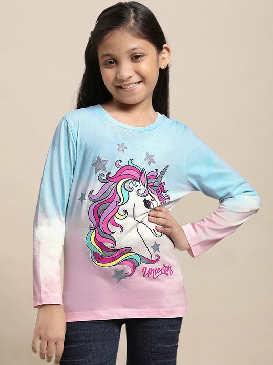 Unicorns Tshirt For Girls