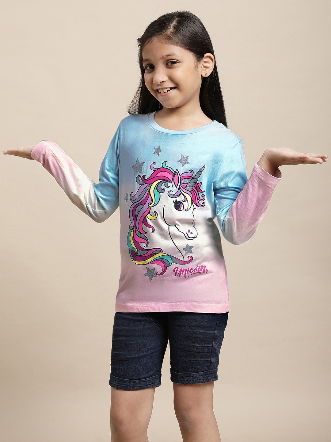 Unicorns Tshirt For Girls