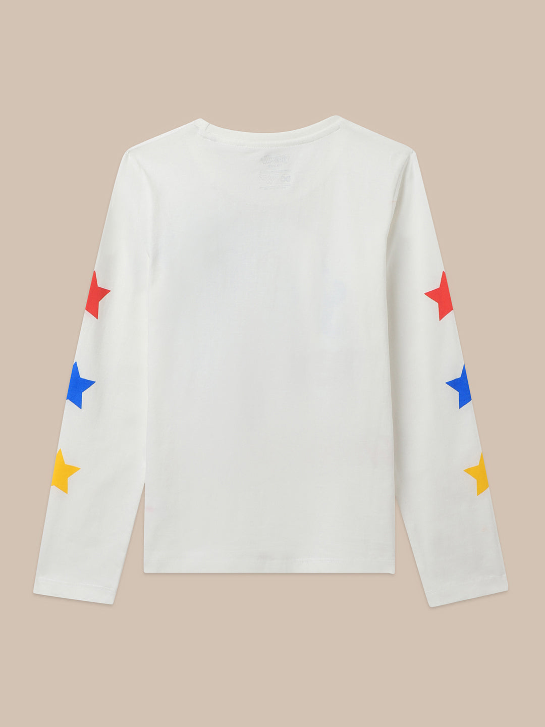 Wonder Woman Off-White Tshirt For Girls