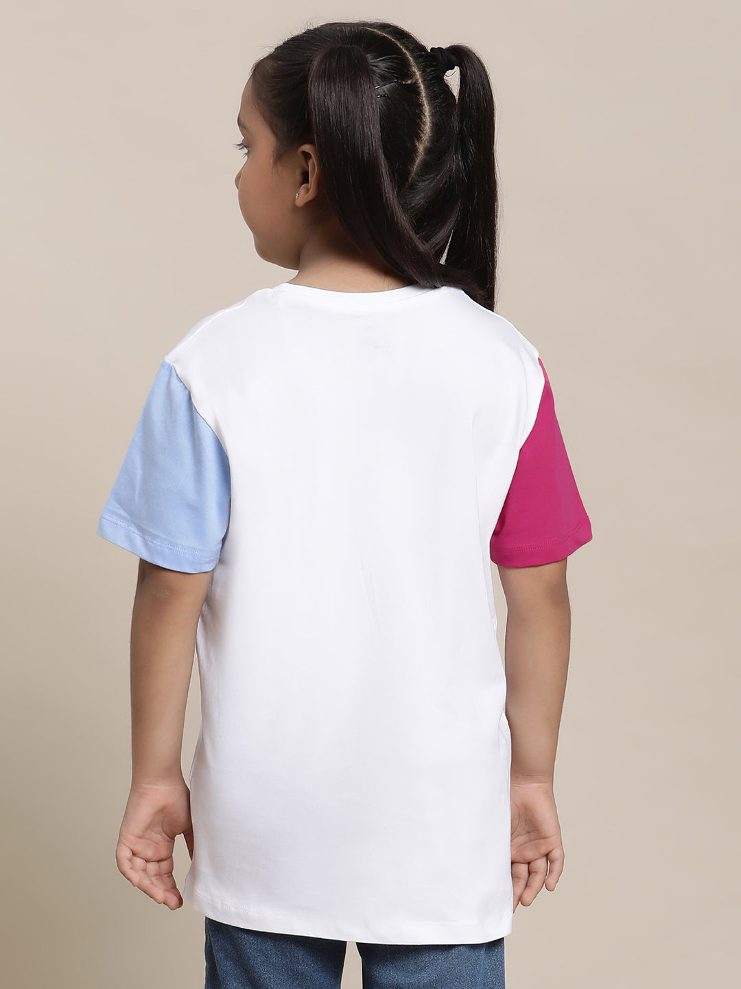 Frozen Multi Color Tshirt For Girls