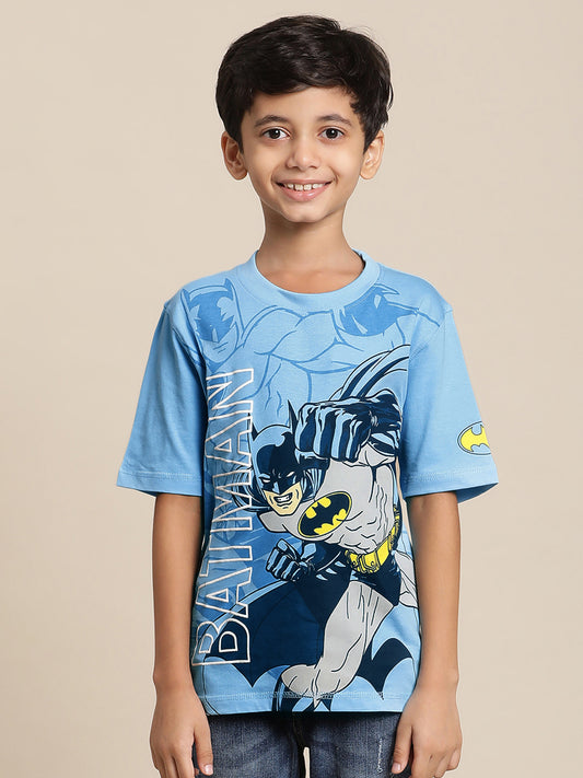 Batman Blue Tshirt For Boys