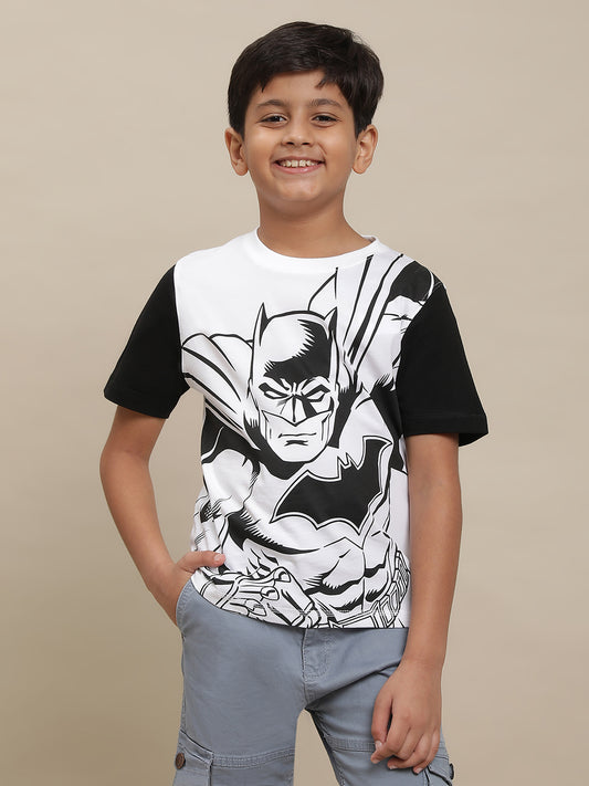 Batman Multi Color Tshirt For Boys