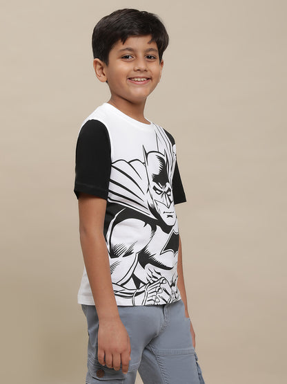 Batman Multi Color Tshirt For Boys