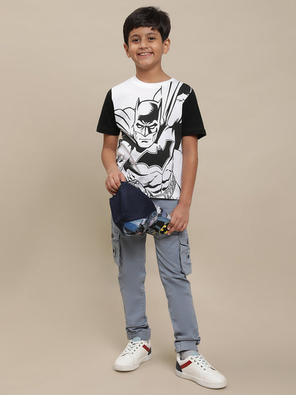 Batman Multi Color Tshirt For Boys