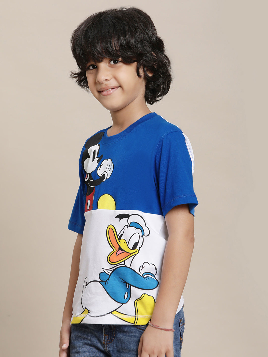 Mickey & Friends Multi Color Tshirt For Boys