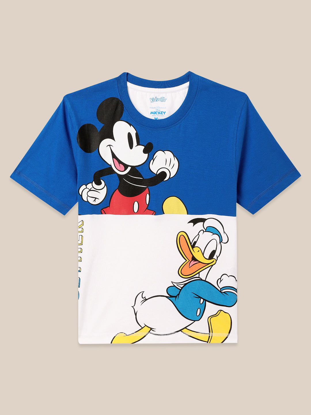 Mickey & Friends Multi Color Tshirt For Boys