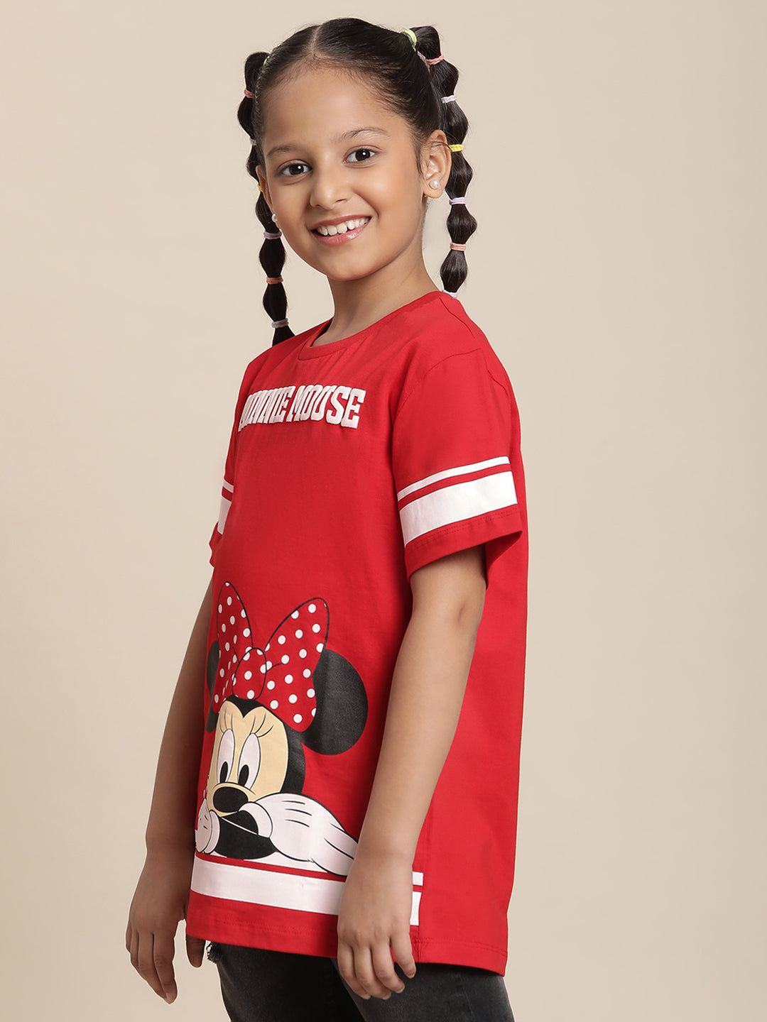 Minnie Red Tshirt For Girls