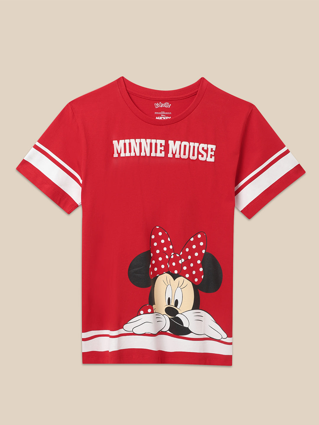 Minnie Red Tshirt For Girls