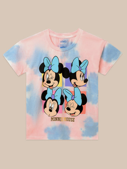 Minnie Multi Color Tshirt For Girls