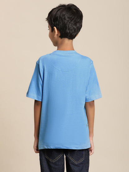 Spiderman Blue Tshirt For Boys