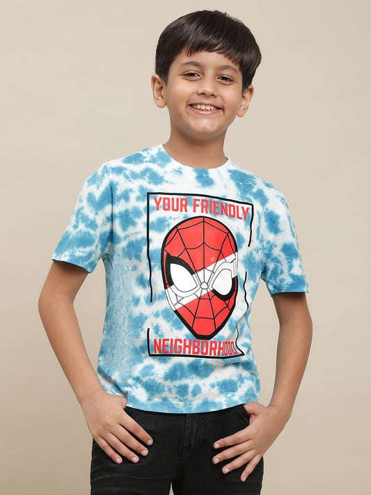 Spiderman Multi Color Tshirt For Boys