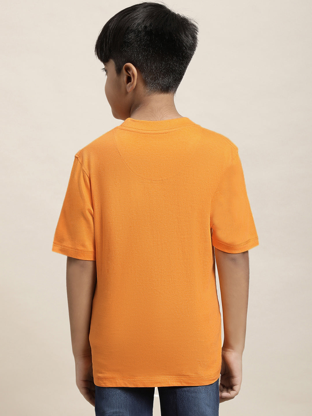 Spiderman Orange Tshirt For Boys