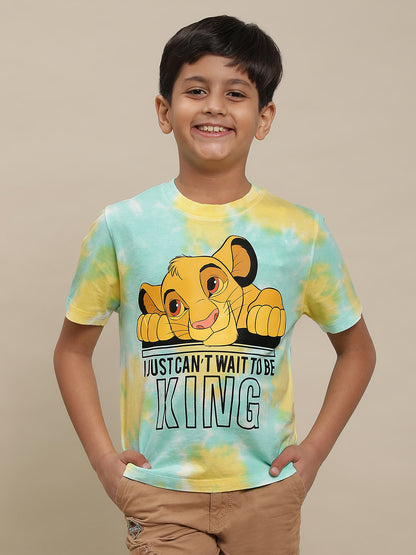 Lion King Multi Color Tshirt For Boys