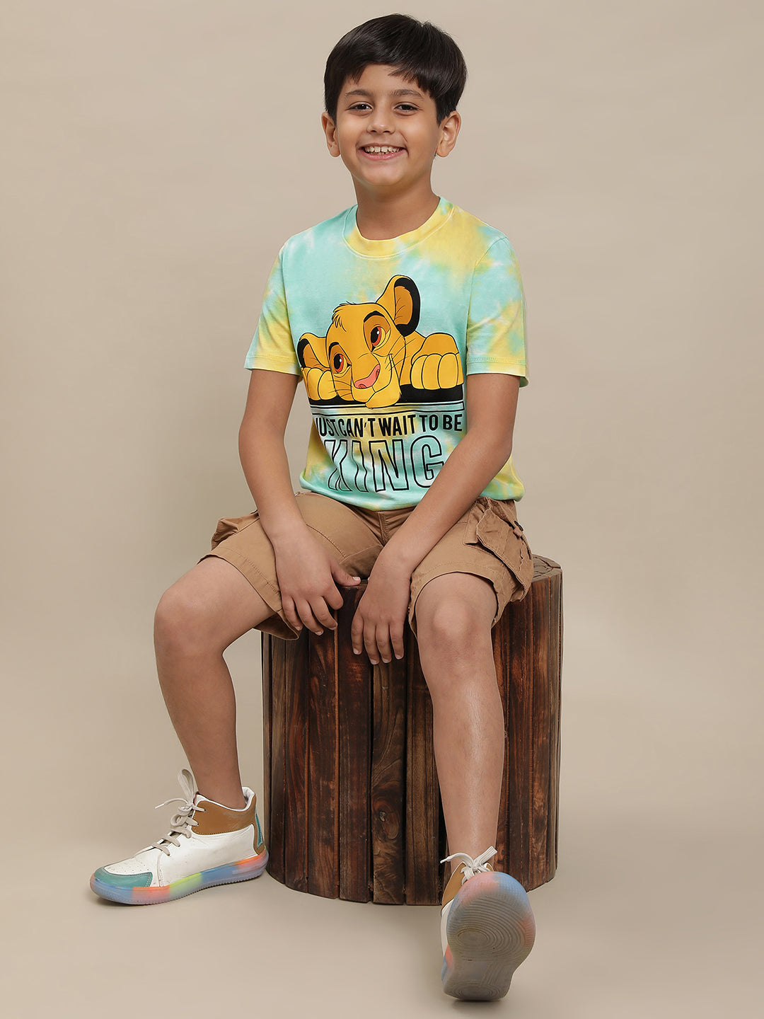 Lion King Multi Color Tshirt For Boys