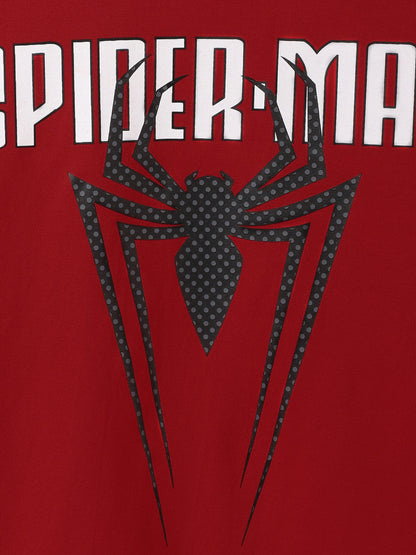 Spiderman Red Tshirt For Boys