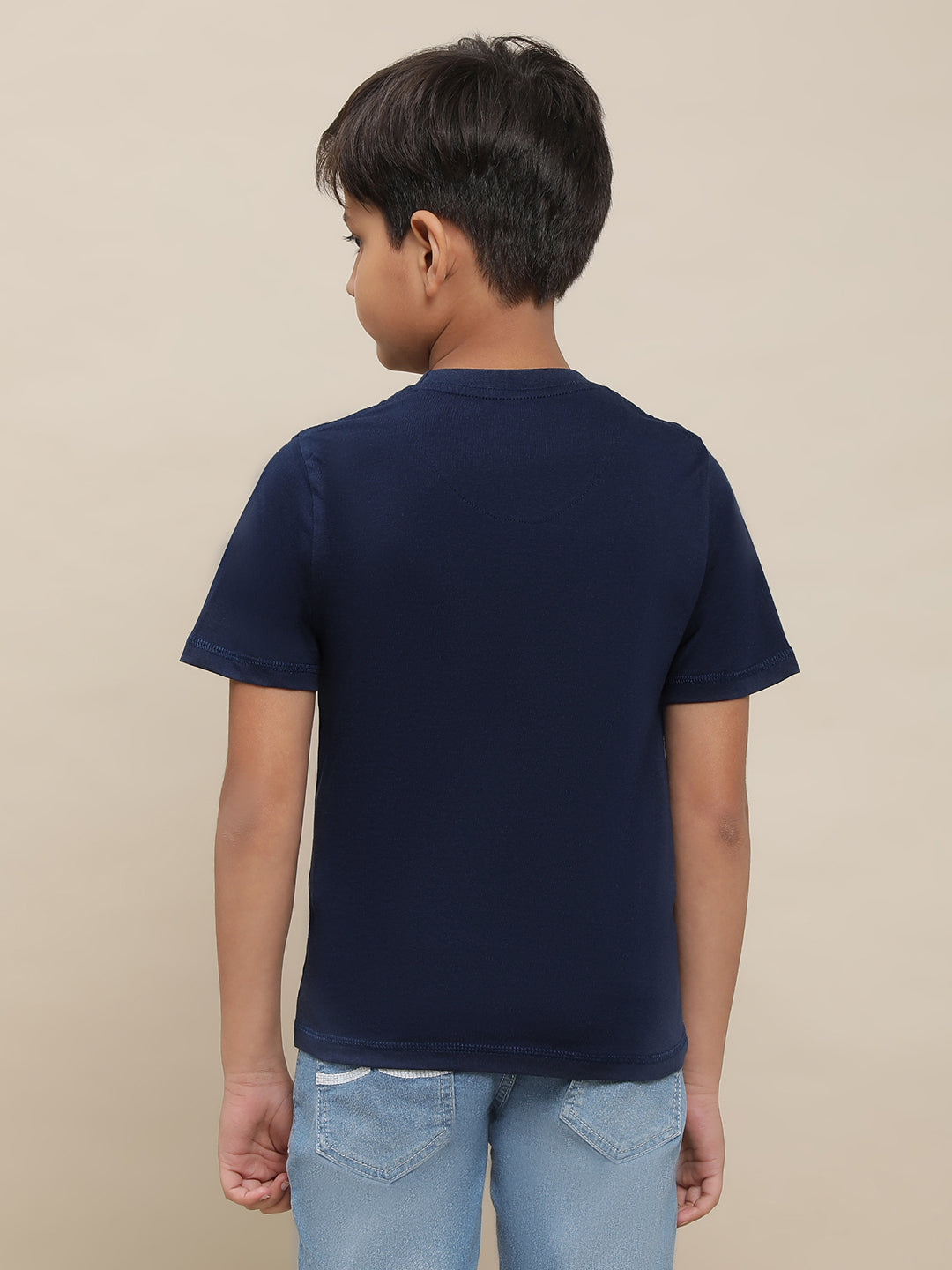 Minecraft Navy Tshirt For Boys