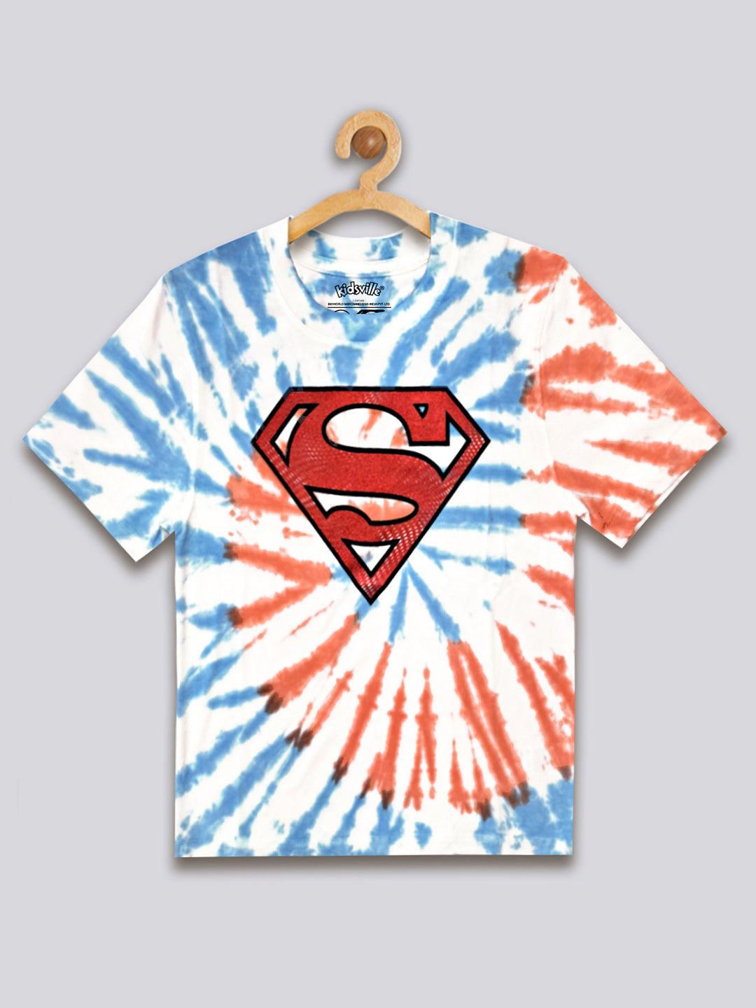 Superman Multi Color Tshirt For Boys