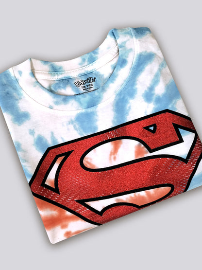 Superman Multi Color Tshirt For Boys