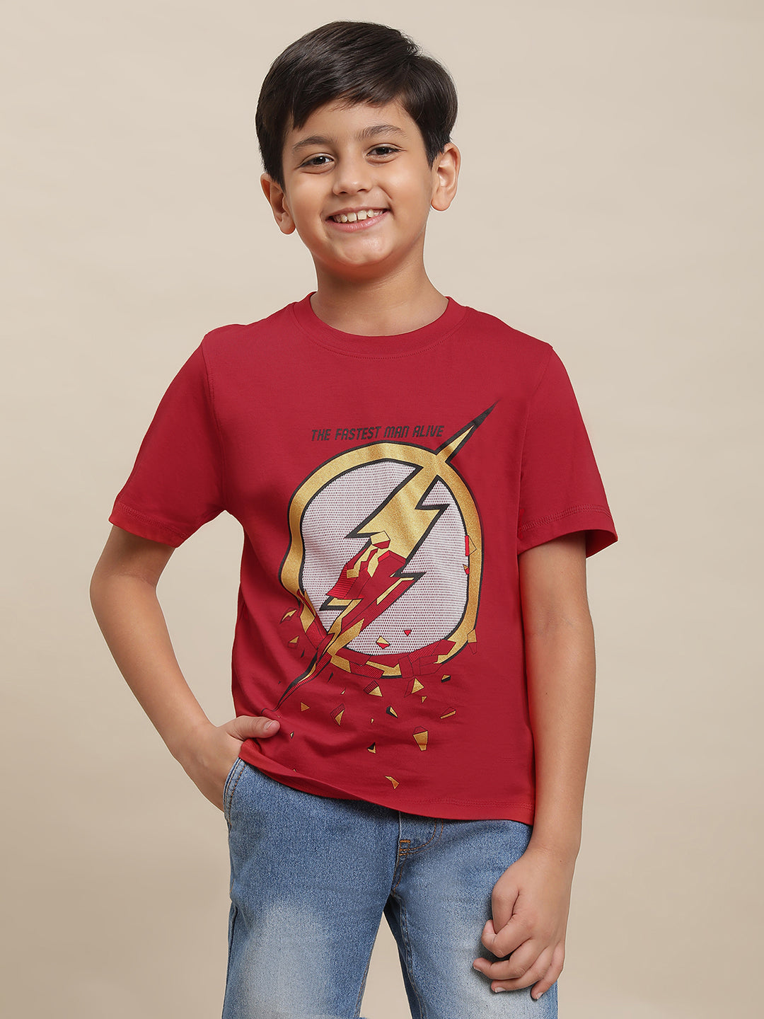 The Flash Red Tshirt For Boys