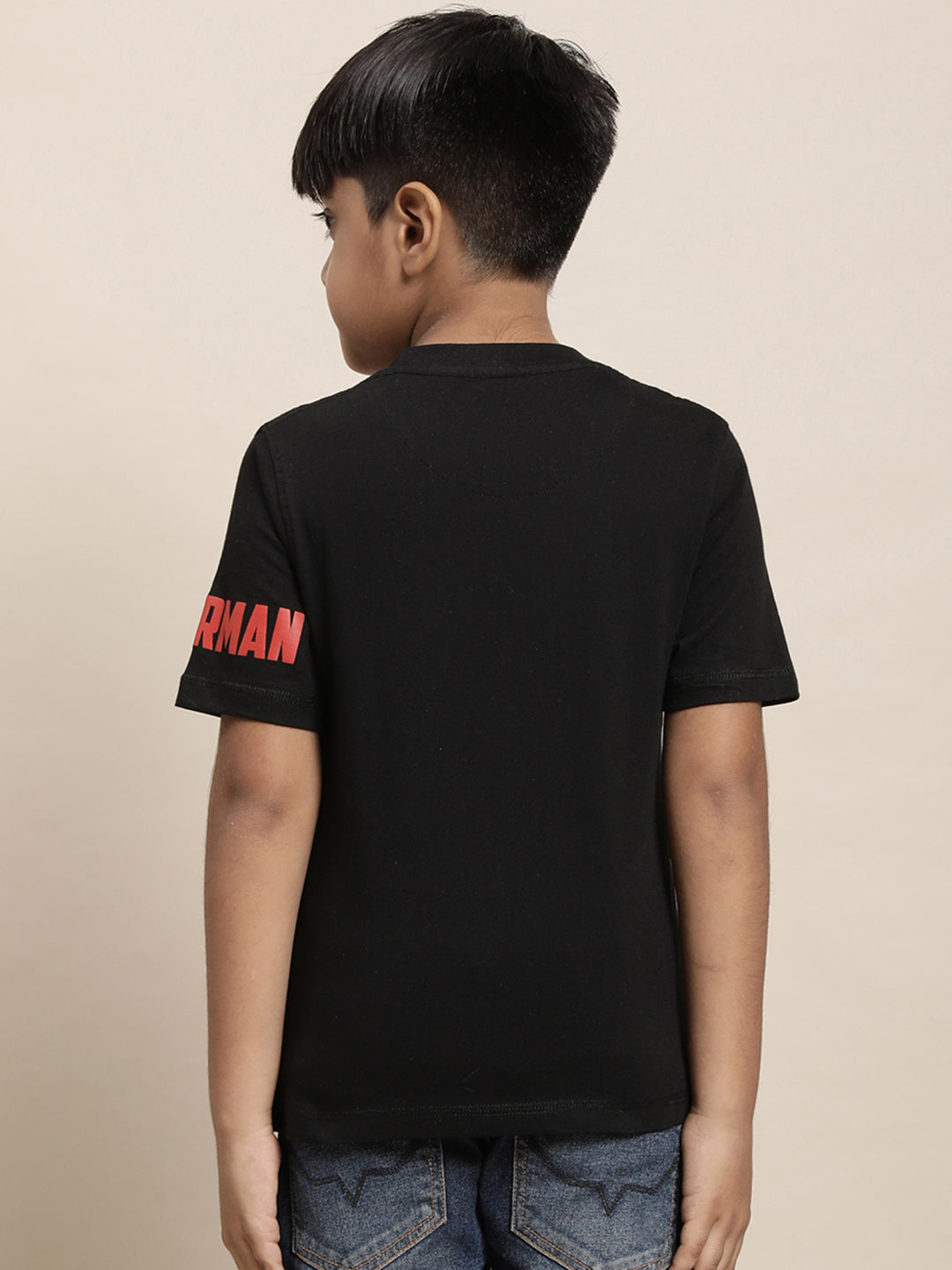 Superman Black Tshirt For Boys