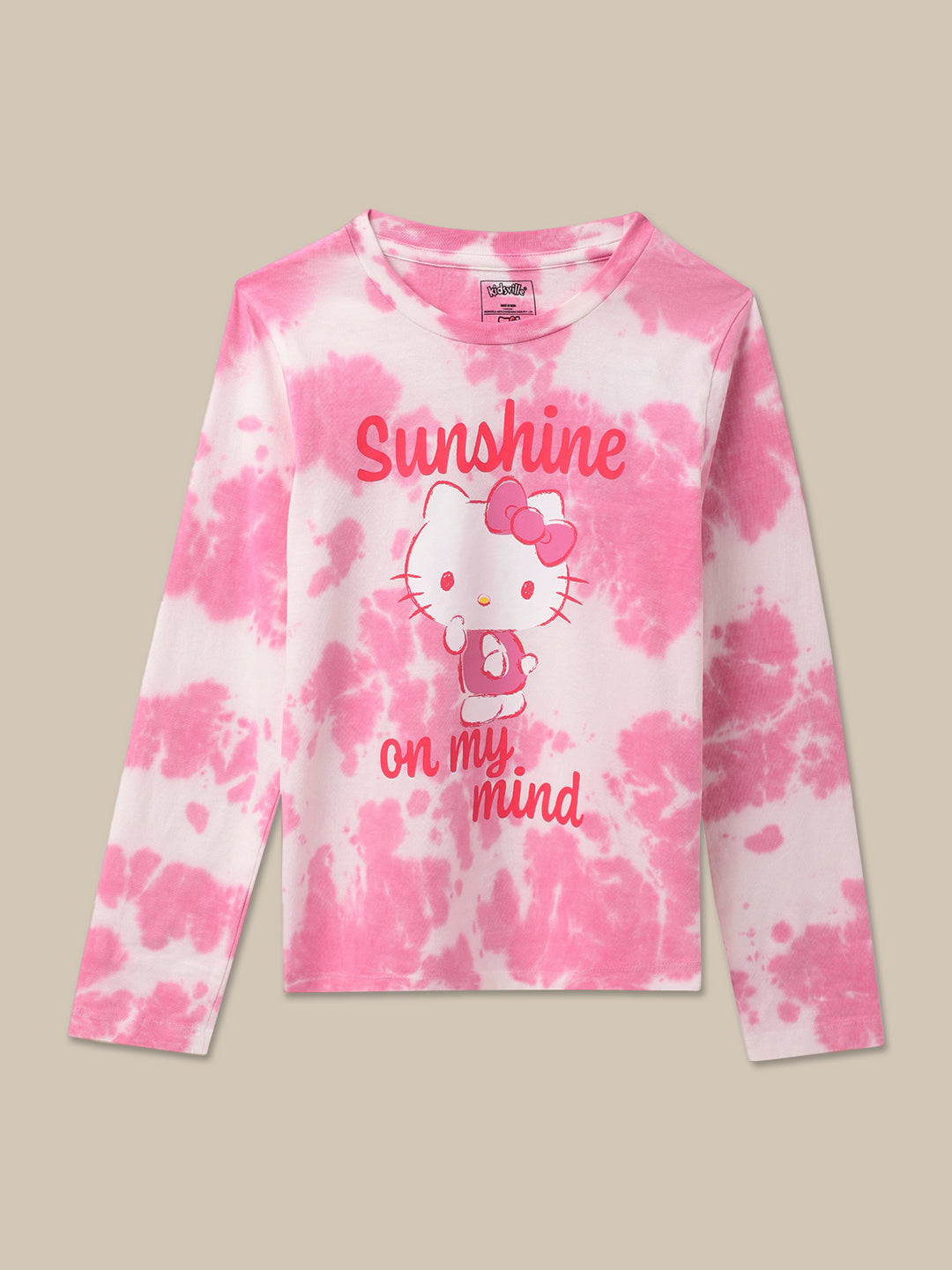 Hello Kitty Multi Color Tshirt For Girls