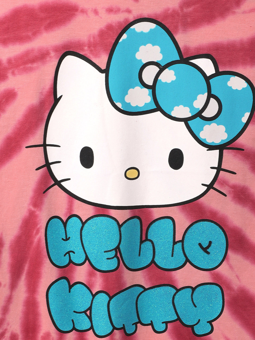 Hello Kitty Multi Color Tshirt For Girls