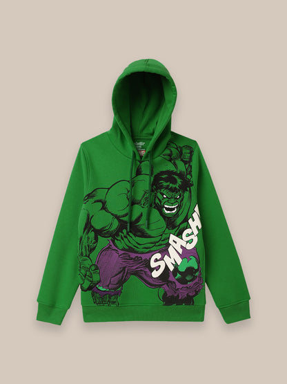 Hulk Green Hoodies For Boys