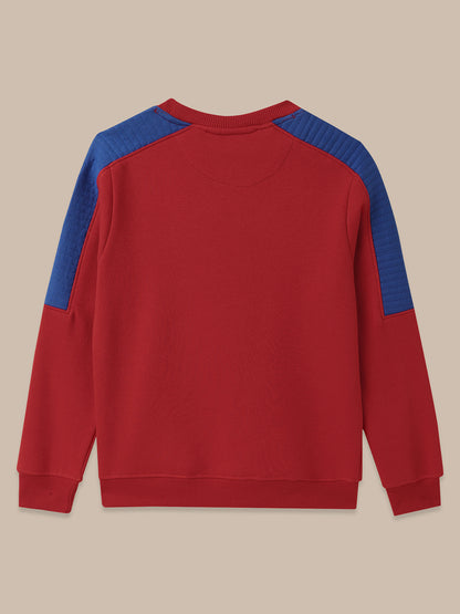 Captain America Multi Color Sweatshirt For Boys