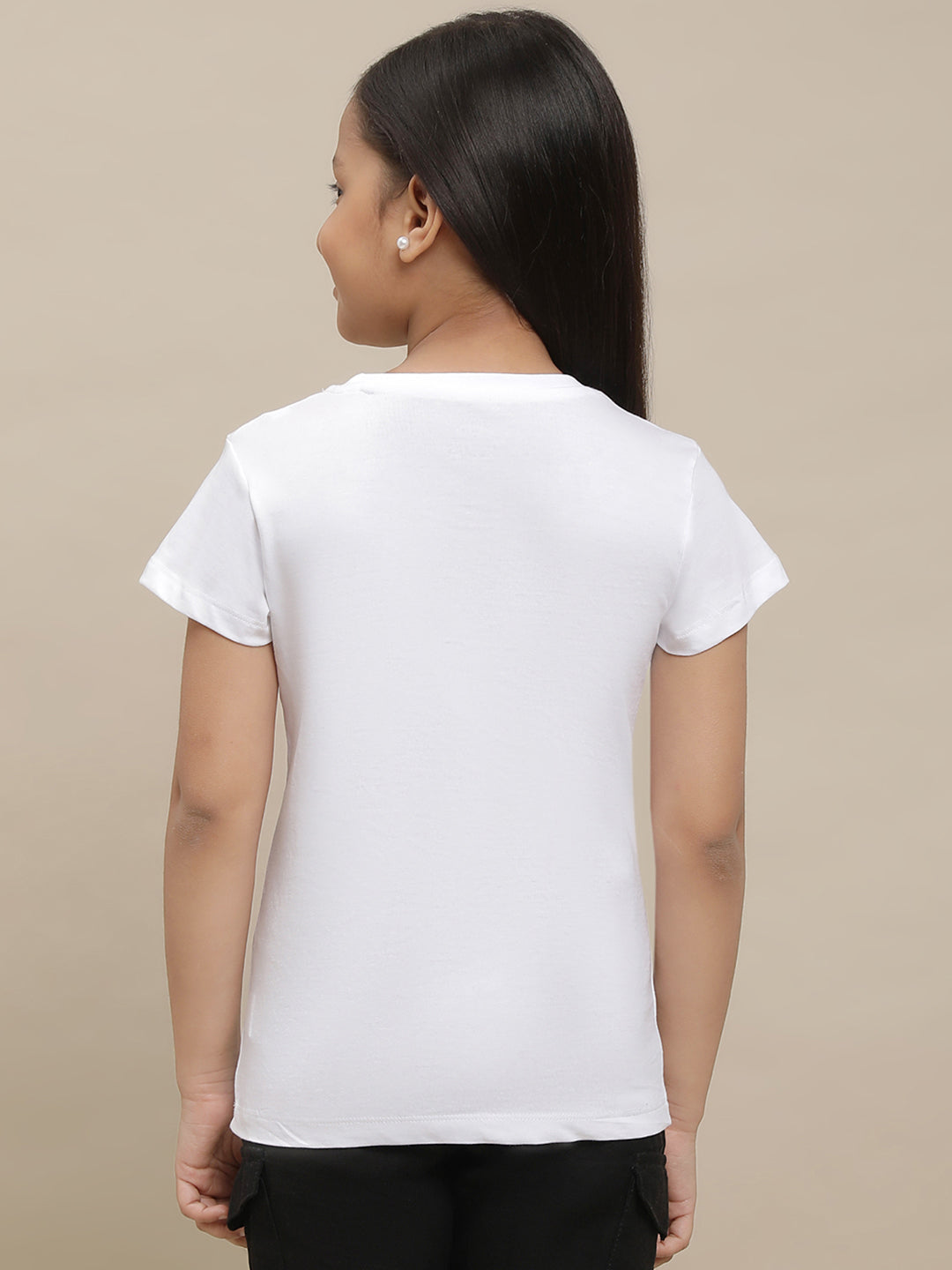 Peanuts White Tshirt For Girls