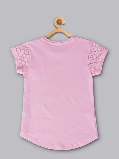 Little Mermaid Pink Tshirt For Girls