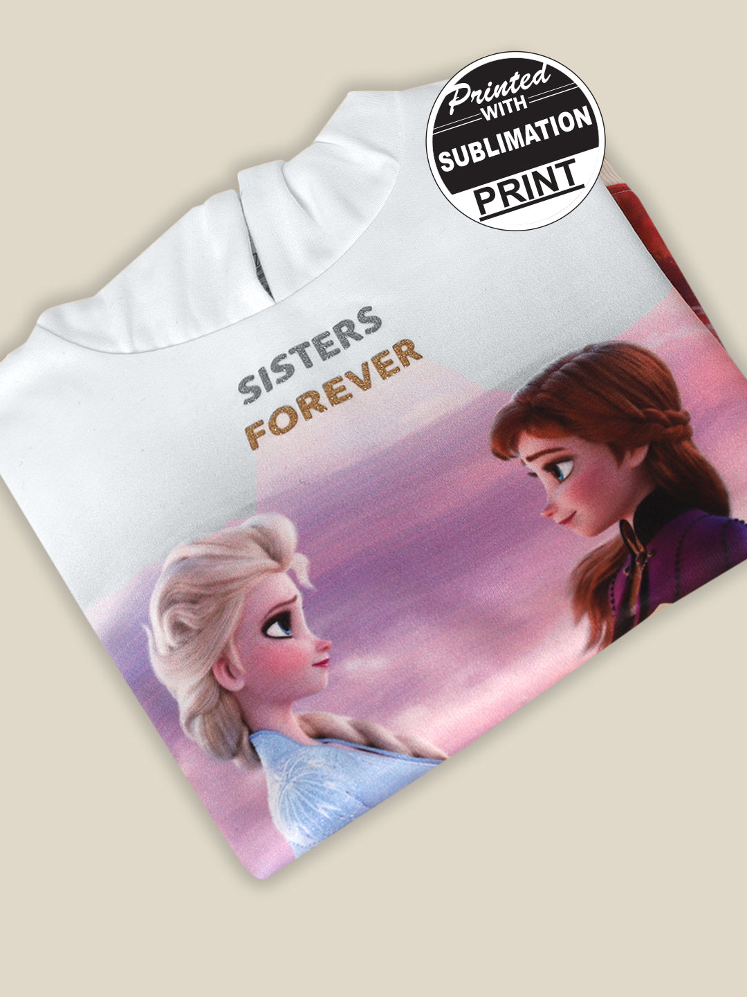 Frozen 2 Off-White Hoodies For Girls