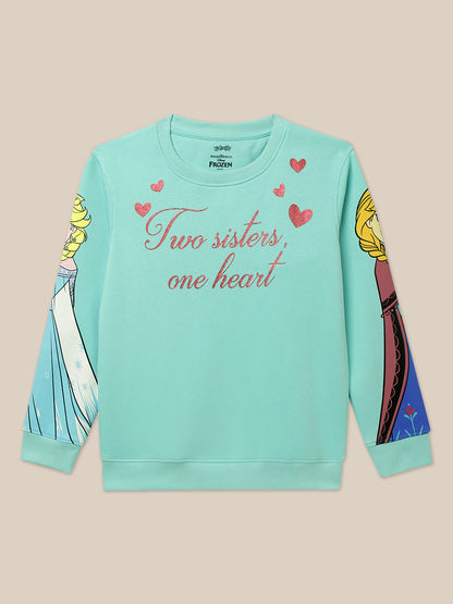 Frozen Blue Sweatshirt For Girls