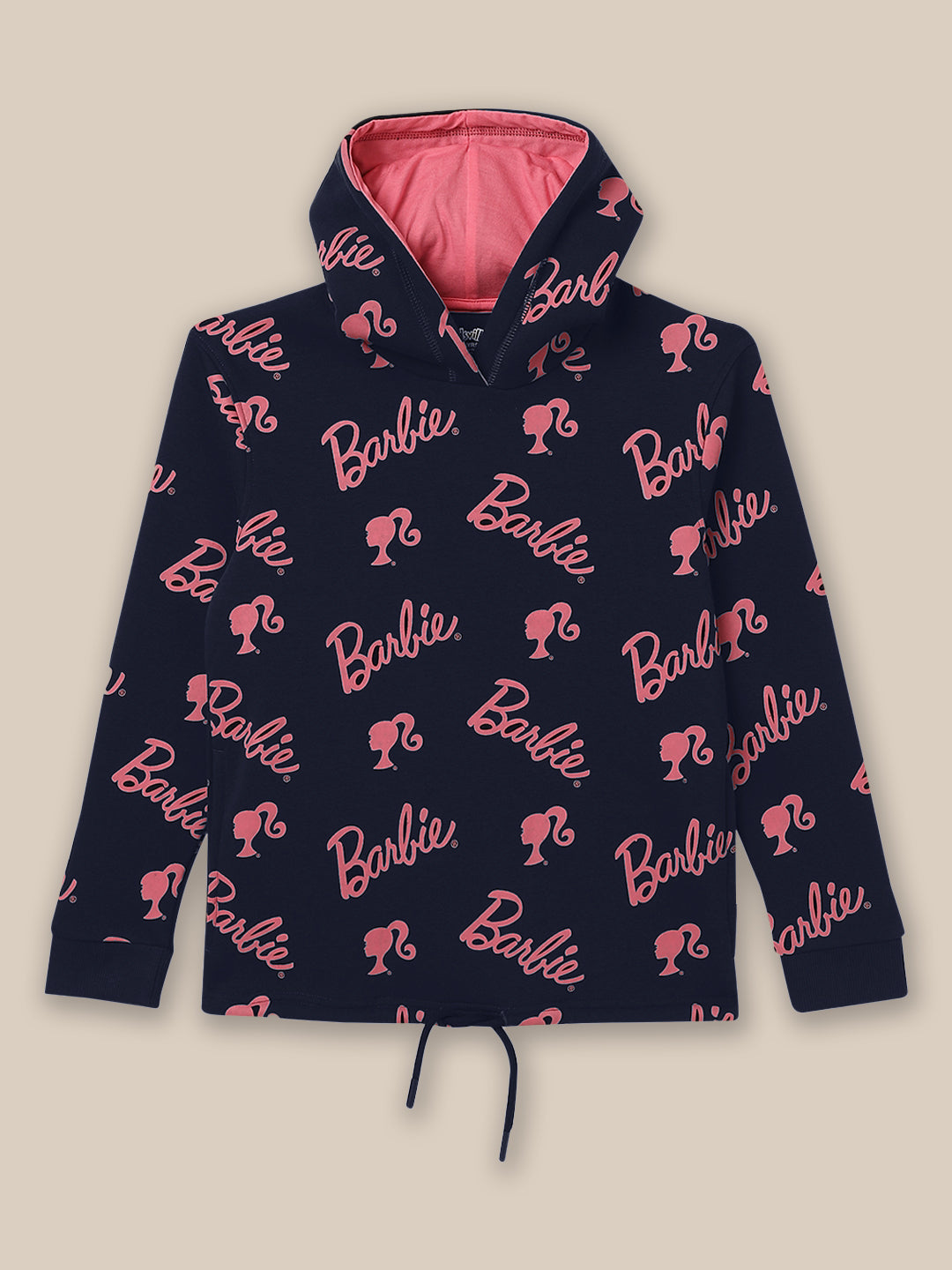 Barbie Navy Hoodies For Girls