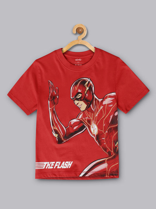 Flash Red Tshirt For Boys