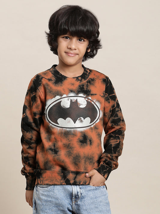 Batman Multi Color Sweatshirt For Boys