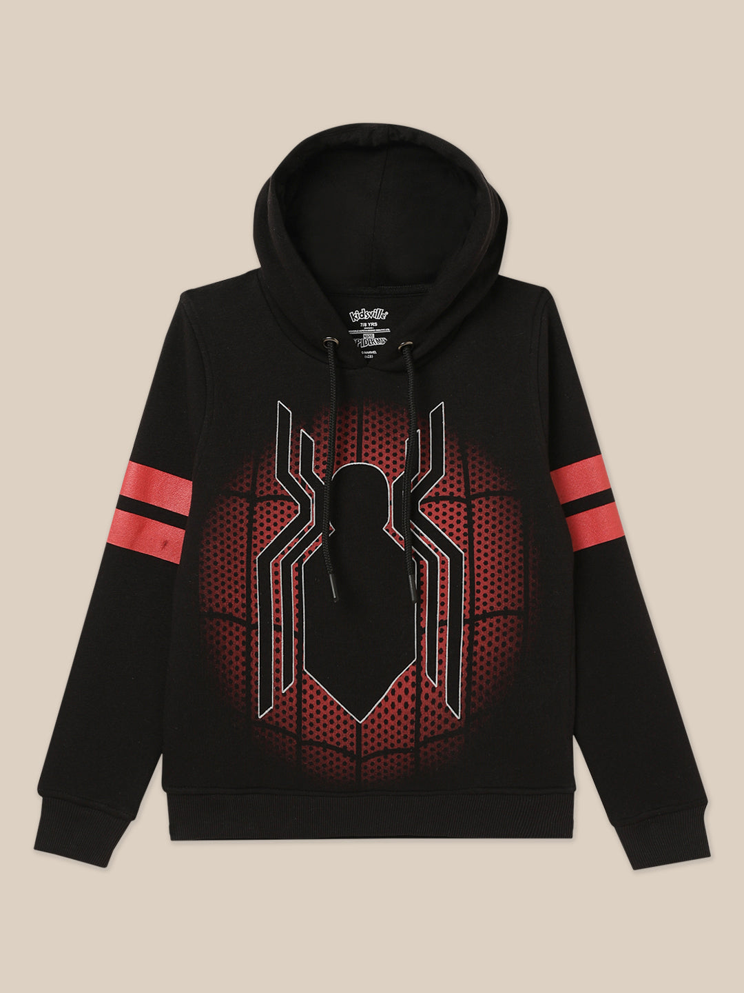 Spiderman Black Hoodies For Boys