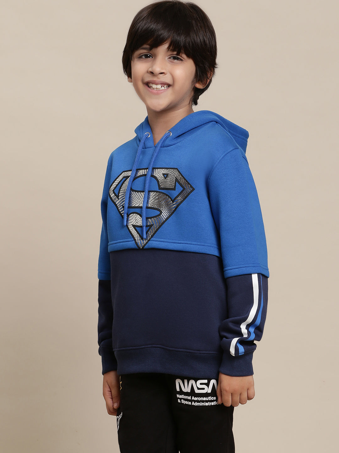 Superman Multi Hoodies For Boys