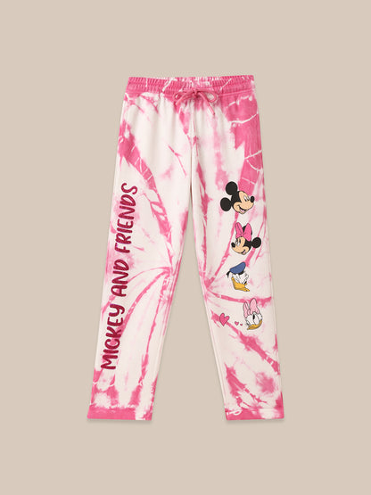 Mickey & Friends Regular Fit Jogger For Kids Girls