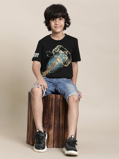 Thor Black Tshirt For Boys