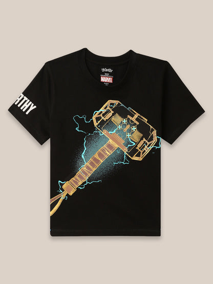 Thor Black Tshirt For Boys