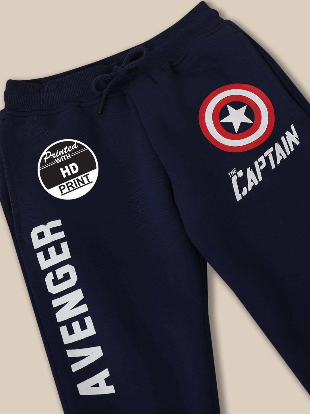 Captain America Navy Jogger For Boys