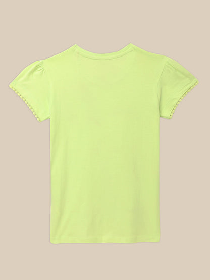 Frozen Green Tshirt For Girls