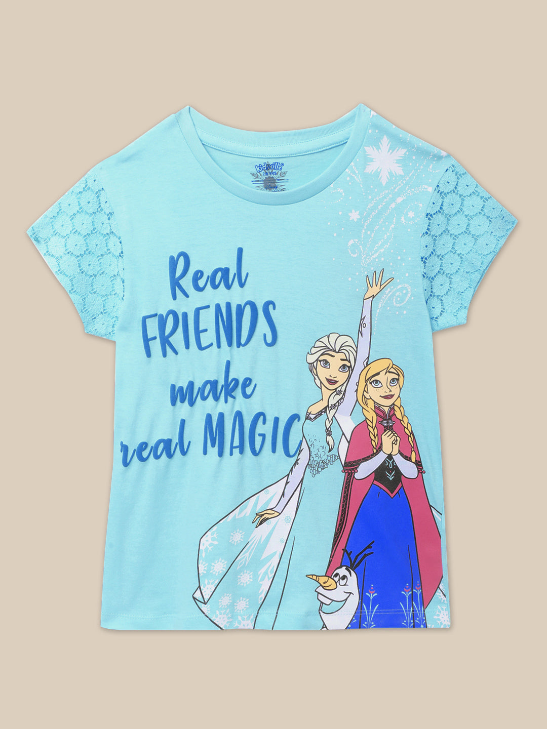 Frozen Blue Tshirt For Girls