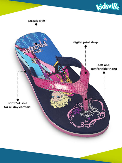 Frozen Flip-Flops For Kids Girls