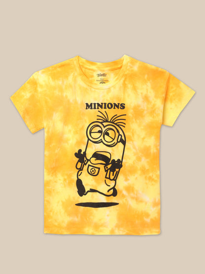 Minions Yellow Tshirt For Girls