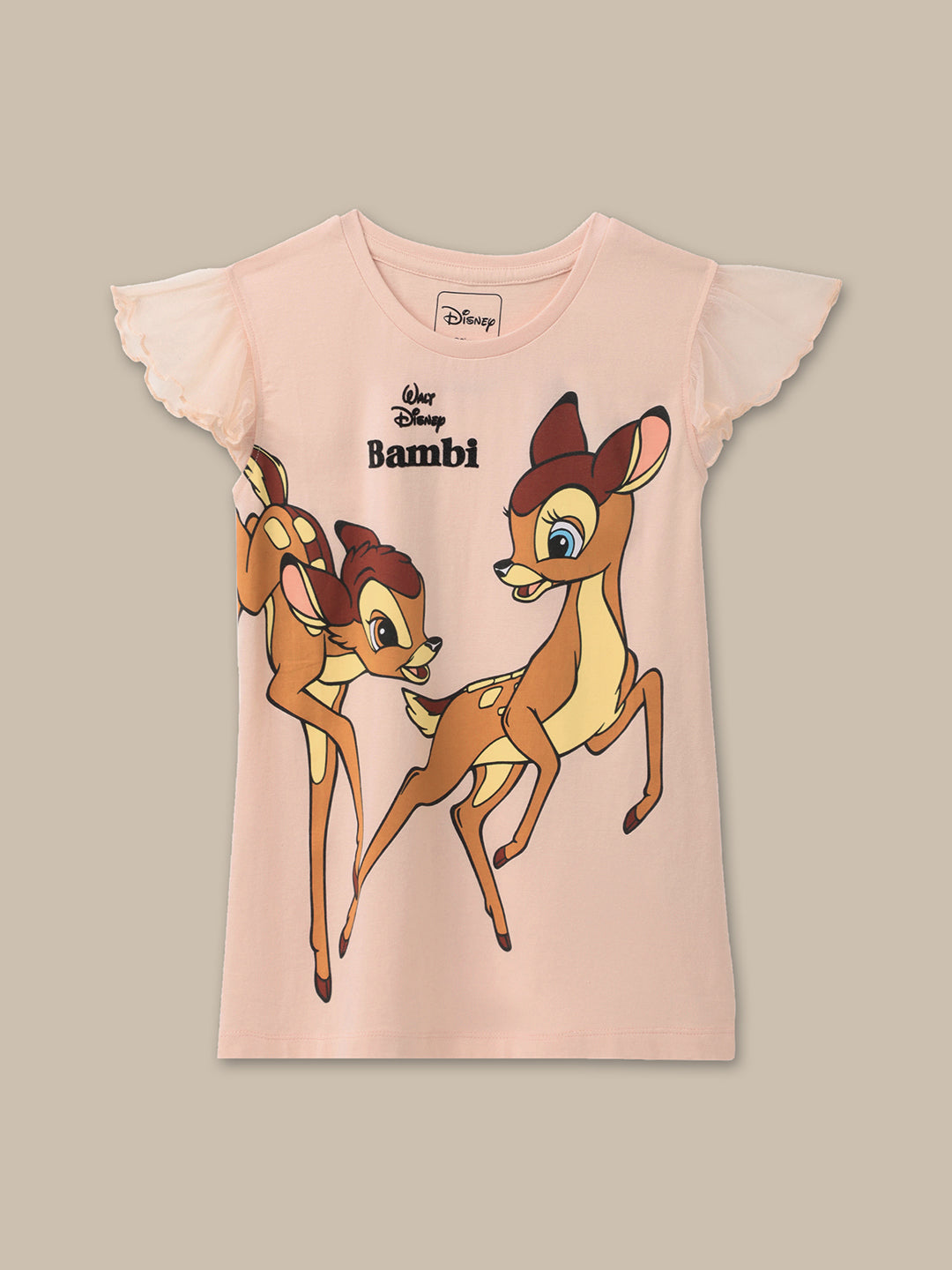 Bambi Pink Tshirt For Girls